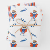 スーパーヒーロー少年 ラッピングペーパーシート (インサイチュ)