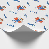 スーパーヒーロー少年 ラッピングペーパー (角)