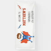 スーパーヒーロー少年 横断幕 (縦)