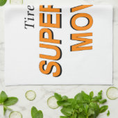 スーパーヒーロー映画にうんざりしている キッチンタオル (折り畳み)