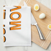 スーパーヒーロー映画にうんざりしている キッチンタオル (四つ折り)