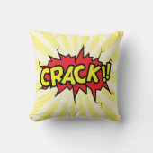 スーパーヒーロー漫画クラック漫画 クッション (正面)