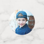 スーパーヒーロー漫画スピーチクラウドボーイバースデーパーティー コンフェッティ (スモール正面)