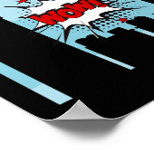 スーパーヒーロー漫画バースデーパーティーバナーポスター ポスター (角)