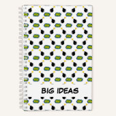 スーパーヒーロー漫画ビッグアイディアスケッチブックポウブームバム ノートブック (正面)