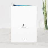 スーパーヒーロー漫画ブックニーエイジ誕生日 カード (裏面)