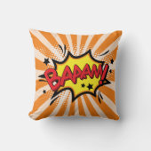 スーパーヒーロー漫画ブックバム漫画 クッション (正面)