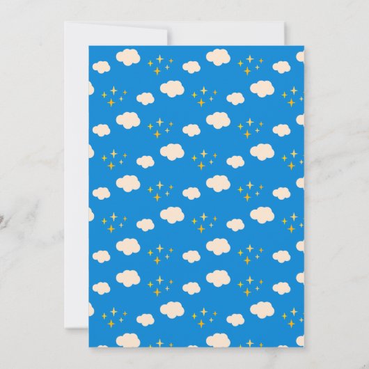 スーパーヒーロー漫画ブックボーイズ誕生日 招待状 (裏面)