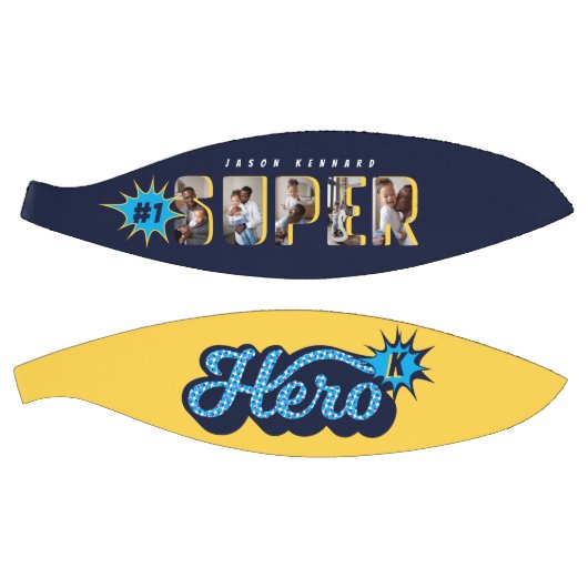 スーパーヒーロー漫画ブック#1パパカスタムフォトモノグラム バスケットボール (パネル)