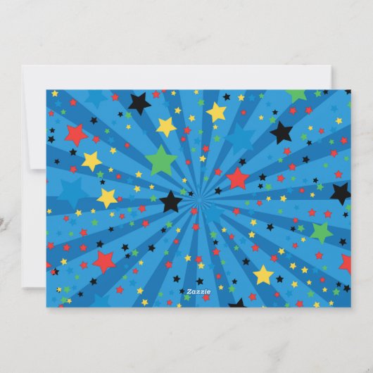 スーパーヒーロー父の日の写パーソナライズされた真 シーズンカード (裏面)