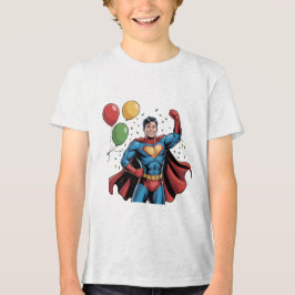 スーパーヒーロー男子 誕生日パーティー トライブレンドＴシャツ