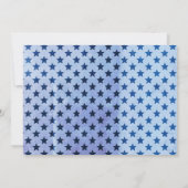 スーパーヒーロー誕生日招待状 招待状 (裏面)