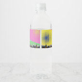 スーパーヒーロー誕生日 ペットボトルラベル (裏面)