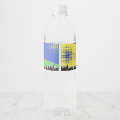 スーパーヒーロー誕生日 ペットボトルラベル (裏面)