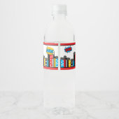 スーパーヒーロー鮮やか ペットボトルラベル (裏面)