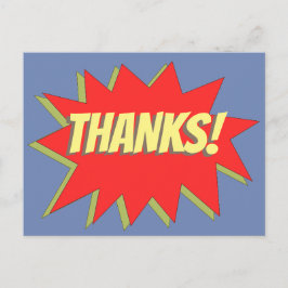 スーパーヒーロー コミック サンクス ポストカード
