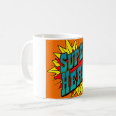 スーパーヒーロー コーヒーマグカップ (正面左)