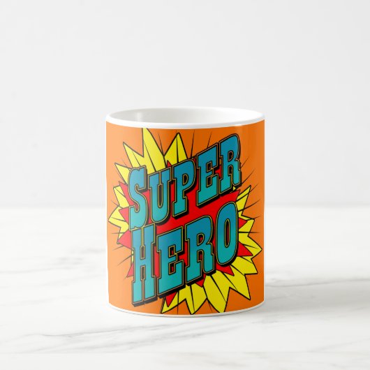 スーパーヒーロー コーヒーマグカップ (中央)