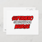 スーパーヒーロー…ナース ポストカード (正面/裏面)