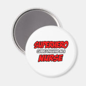 スーパーヒーロー…ナース マグネット (正面/裏面)