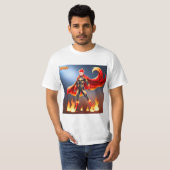 スーパーヒーロー：パワーと強さ Tシャツ (正面フル)