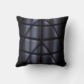 スーパーヒーロー – ブラック クッション (裏面)