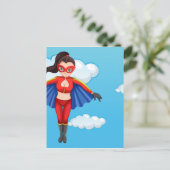 スーパーヒーロー ポストカード (スタンド正面)