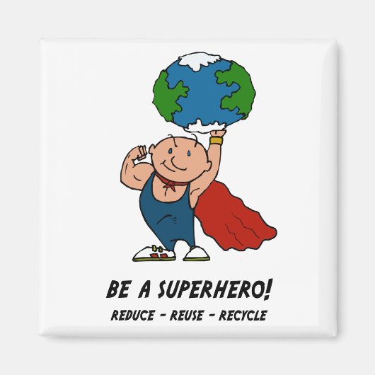 スーパーヒーロー マグネット (正面)