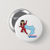 スーパーヒーロー – 中 缶バッジ (正面&裏面)