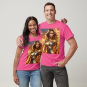スーパーヒーロー - 女性スーパーヒーロー Tシャツ (ユニセックス)