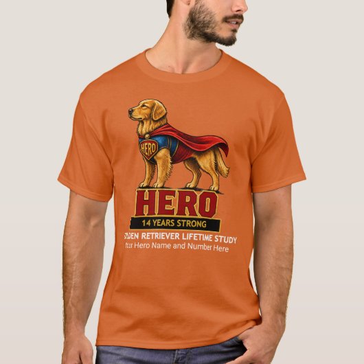 スーパーヒーロー 暗色 Tシャツ (正面)