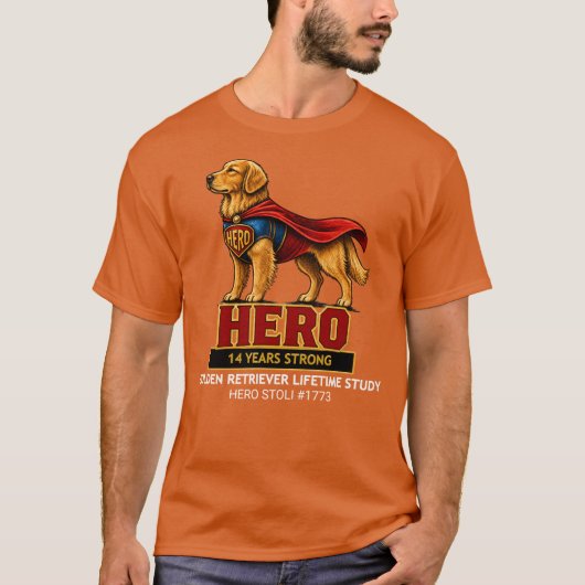 スーパーヒーロー 暗色 Tシャツ (正面)