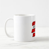 スーパーヒーロー…機械技術者 コーヒーマグカップ (左)