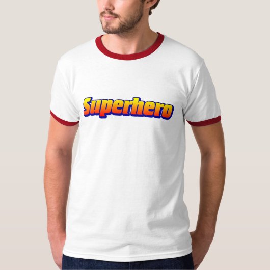 スーパーヒーロー Tシャツ (正面)