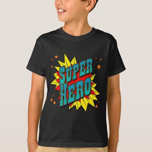 スーパーヒーロー Tシャツ (正面)