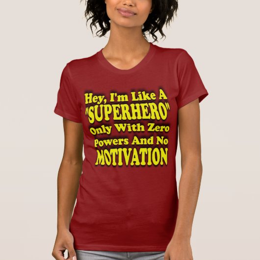 スーパーヒーロー Tシャツ (正面)
