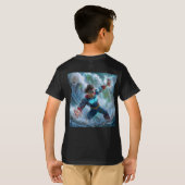スーパーヒーロー Tシャツ (裏面フル)