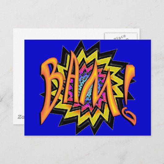 スーパーヒーローBAM! ポストカード (正面/裏面)