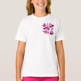 スーパーヒーローILY - ASLデザイン Tシャツ