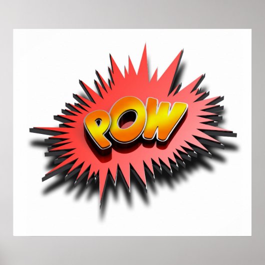 スーパーヒーローPOW – ポスター (正面)