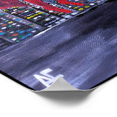 スーパーヒーロ最高のーズフレンド絵を描ズバイアルフレッドキツネ ポスター (角)