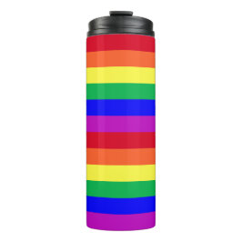 スーパービビットカラーレインボーフラッグ LGBTQ+ プライドフラッグ タンブラー
