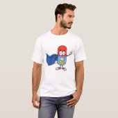スーパーピルカートゥーンの英雄キャラクター Tシャツ (正面フル)