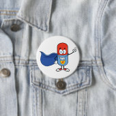 スーパーピルカートゥーン・ヒーロー・キャラクター 缶バッジ (インサイチュ)