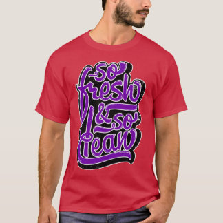 スーパーフレッシュ スーパークリーン ヒップホップ プリント 友達 Tシャツ