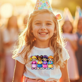 スーパーフレンド Y2K キュートガールズTシャツ トドラーTシャツ