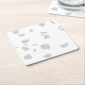 スーパーフードマーキュリー紙コースター スクエアペーパーコースター (アングル)