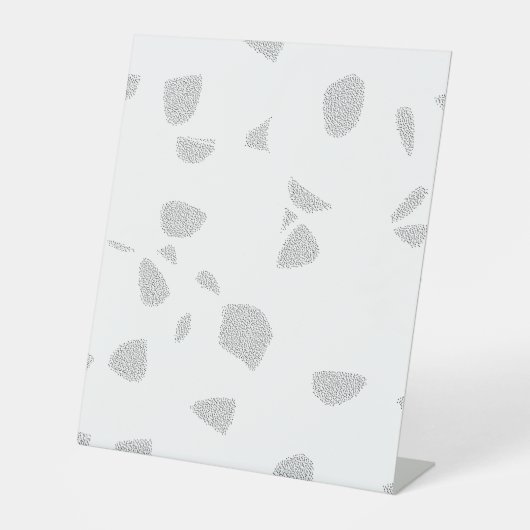 スーパーフード、水銀台座サイン 台座サイン (正面)