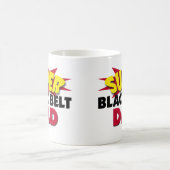 スーパーブラックベルトの父 コーヒーマグカップ (中央)