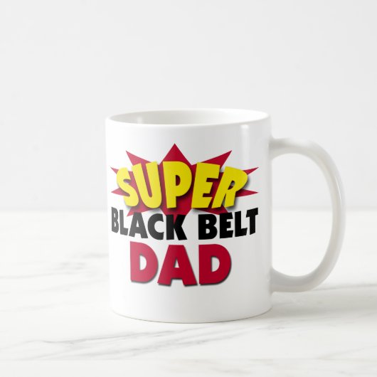 スーパーブラックベルトの父 コーヒーマグカップ (右)